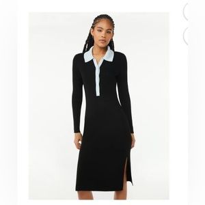 Free Assembly Women's Polo Sweater Midi Dress. NWT.